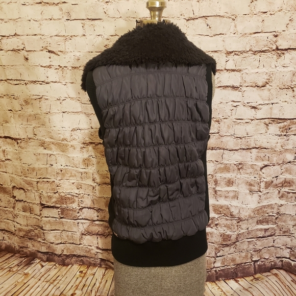 Calvin Klein Performance Vest Detachable Sherpa Collar Medium - Picture 5 of 9